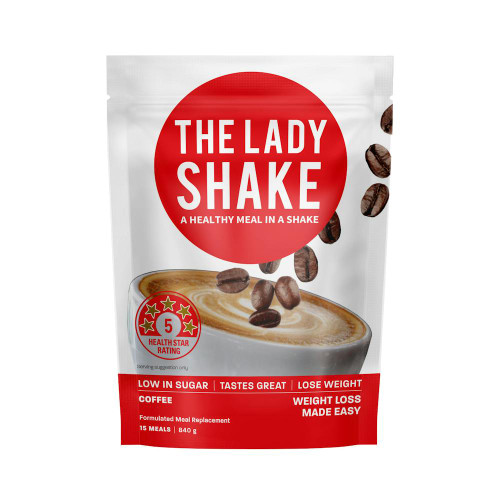 The Lady Shake Coffee Meal Replacement Shake 840 g
