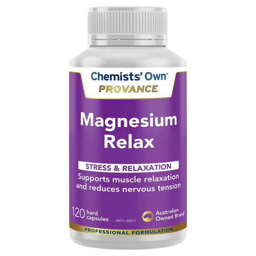 Chemist Own Provance Magnesium Relax 120 Capsules