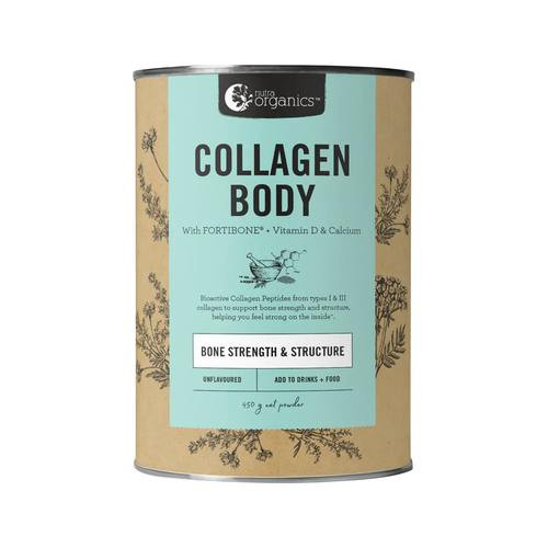 Nutra Organics Collagen Body Joint Bone Gut Health 450g