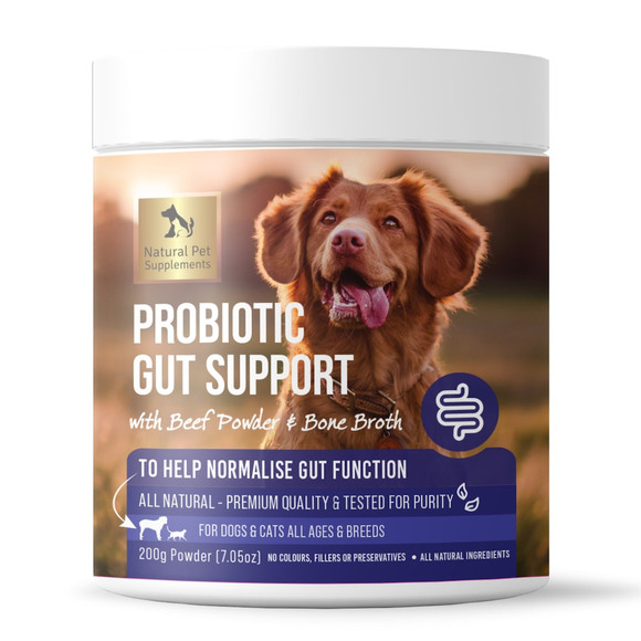 Probiotic Gut Support for Dogs and Cats 200g