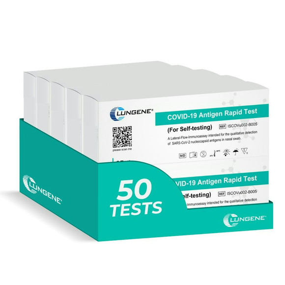 Clungene COVID-19 Rapid Antigen Test Kit - 50 Tests