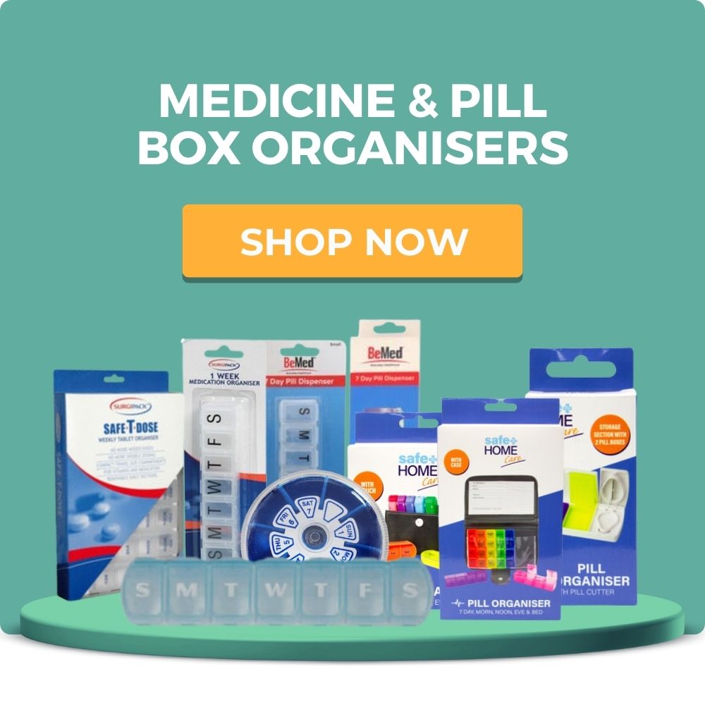 Shop Pill Boxes & Organisers