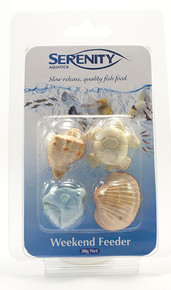 Serenity Weekend Feeder 4 Pack 20G