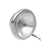 5 3/4" H4 Headlight - Silver
