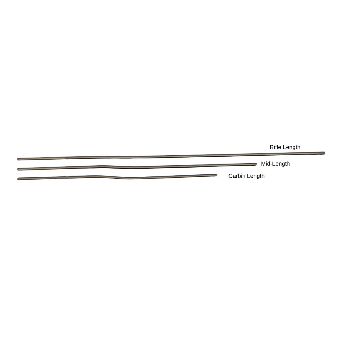 BUSHMASTER Stainless Steel AR Gas Tube with Pin - Bushmaster