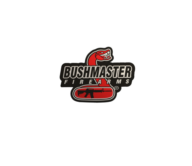 Bushmaster® Traditional Snake Logo Sticker Package (5) Black