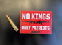 Bushmaster® "NO KINGS ONLY PATRIOTS" Sticker