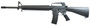 BLEMISHED BUSHMASTER®  XM15®A2 50th Anniversary 20" Fixed Carry Handle - Silver Edition