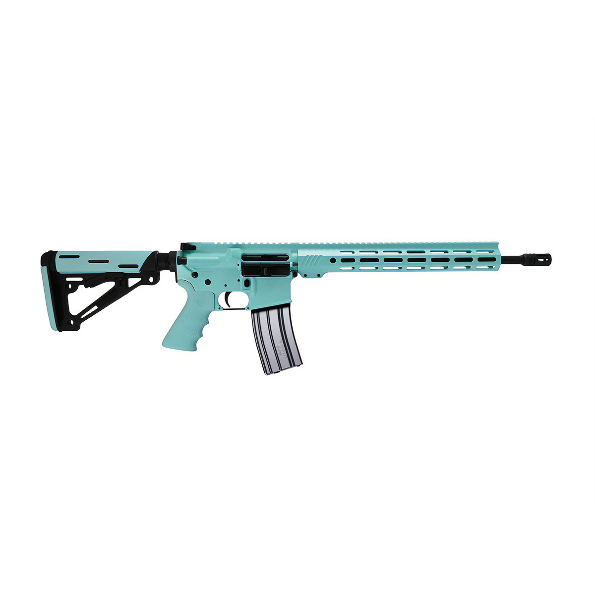 Image of Limited Edition Bushmaster Robins Egg Blue QRC II PRO LTW