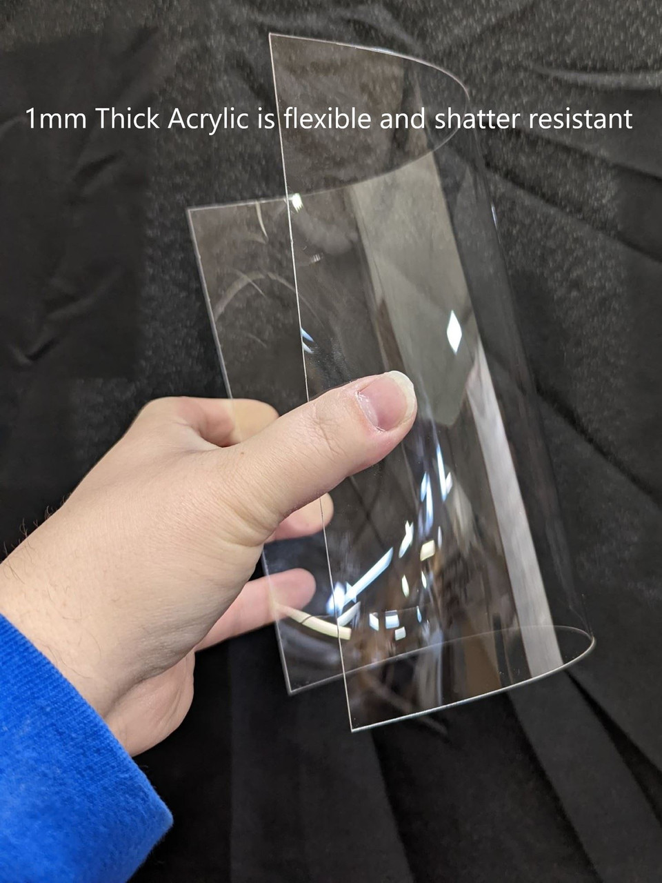 1-5mm Thickness Transparent Acrylic Plate DIY Handmade Material