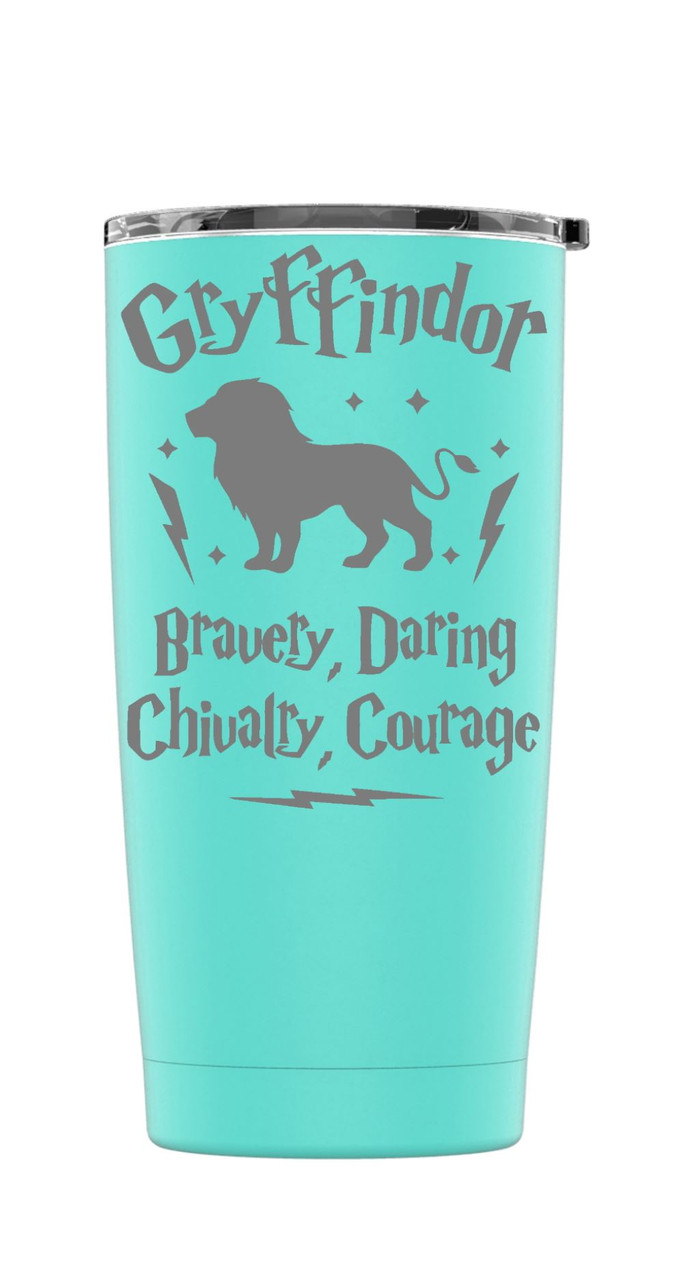 32oz Laser Engraved Insulated Water Bottle Gryffindor 