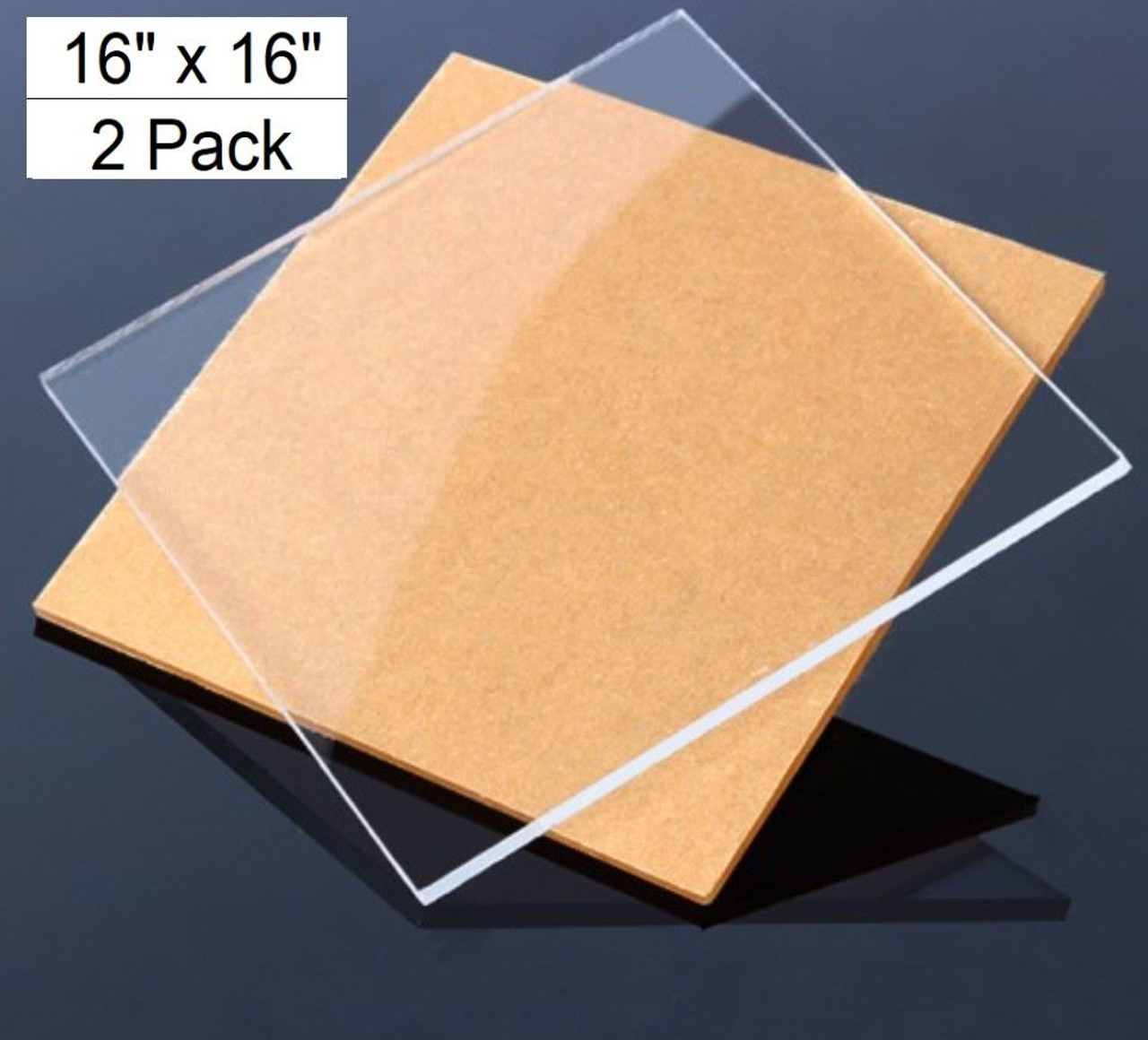  16 PCS 4x6 Acrylic Sheet, 0.04 Thick Plexiglass Sheet