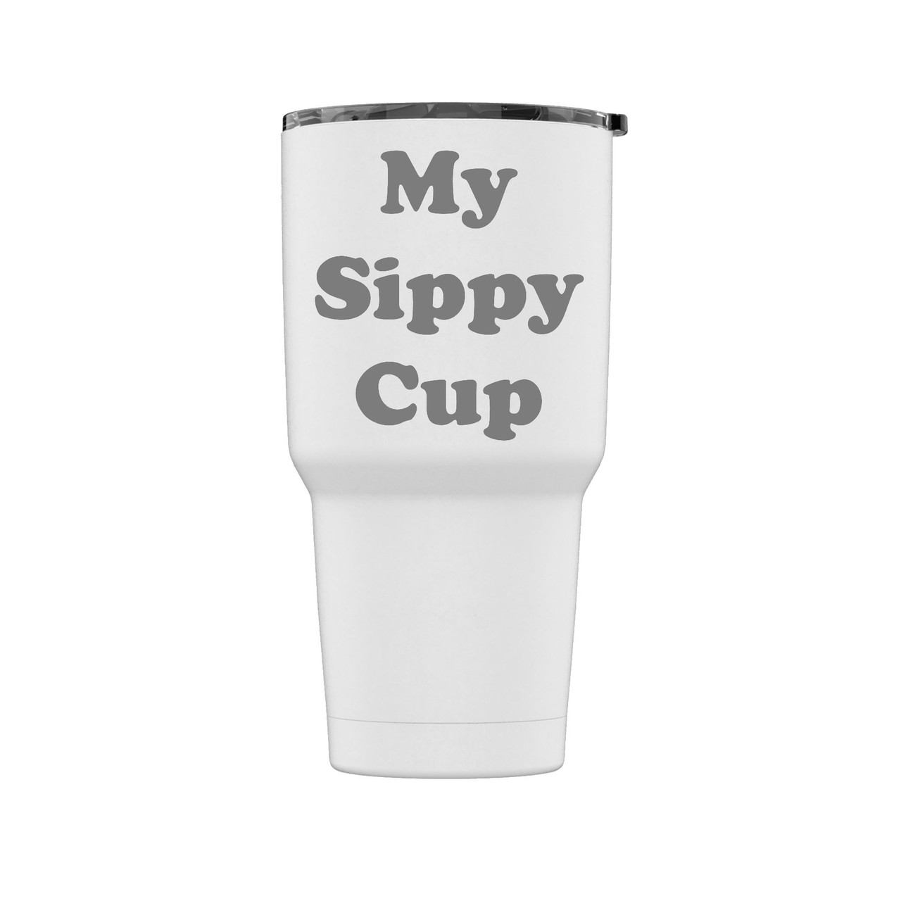 Laser Engraved Sippy Cups. 8oz powder coated stainless steel. Perfect for  Boys or Girls! Permanent Engraving.