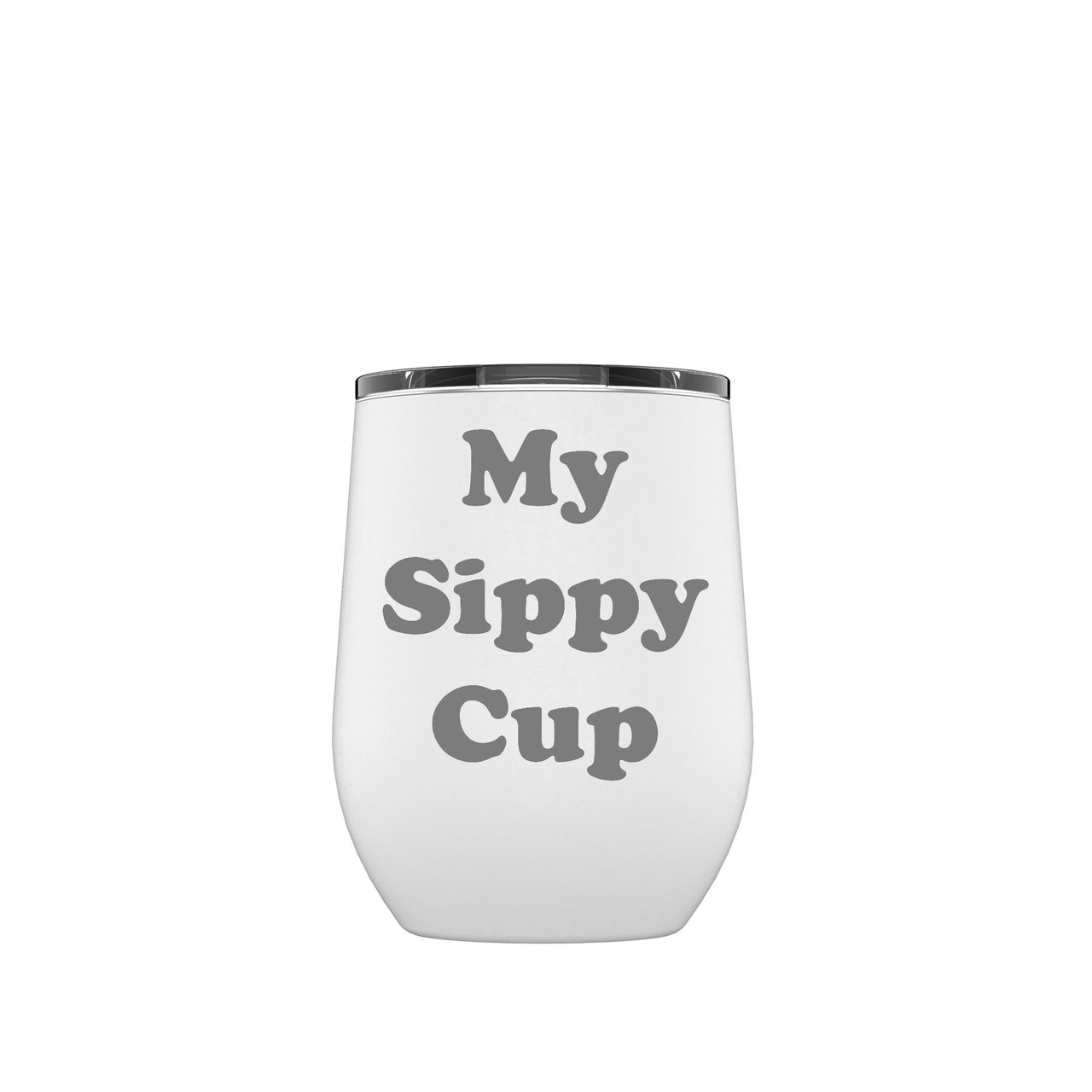 Laser Engraved Sippy Cups. 8oz powder coated stainless steel. Perfect for  Boys or Girls! Permanent Engraving.