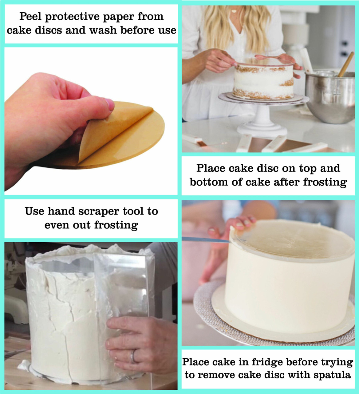 Make Perfectly Smooth Cakes with Cake Discs | Celebrate Cake Toppers