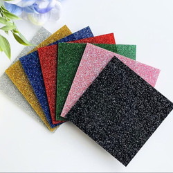 Our line of 3MM glitter acrylic Our line of 3MM glitter acrylic