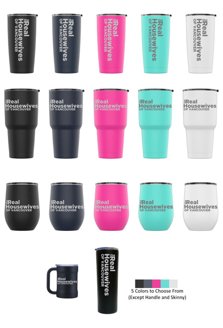 Laser Engraved THE REAL HOUSEWIVES OF VANCOUVER Stainless Steel Powder Coated Tumbler + Splash Proof Lid + 2 Straws*, Triple Wall Vacuum Insulated Mug Coffee Cup Travel Laser Engraved THE REAL HOUSEWIVES OF VANCOUVER Stainless Steel Powder Coated Tumbler + Splash Proof Lid + 2 Straws*, Triple Wall Vacuum Insulated Mug Coffee Cup Travel
