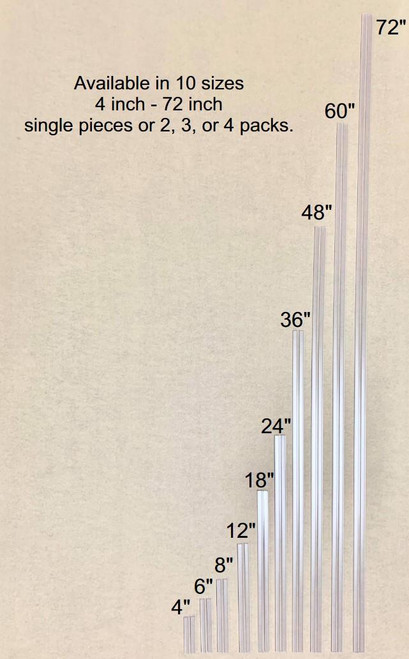Clear PVC H-Style LIVING HINGE for 3/16" (4.5mm) or 1/8" (3mm) Material Clear PVC H-Style LIVING HINGE for 3/16" (4.5mm) or 1/8" (3mm) Material