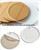 30 Laser Cut Clear Acrylic Blank Round Discs 5/64 inch (2 mm) Thick