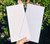 DAU 3 Pack White Cast Acrylic Plexiglass Sheets 1/8 inch Thick (3mm)