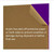 DistinctAndUnique PURPLE Acrylic Place mats and Coasters
