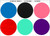 60 Laser Cut Color Acrylic Blank Round Discs 1/8 inch (3 mm)