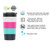 DAU Give all your worries to God Travel Tumbler with Splash Proof Lid