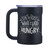 Laser Engraved I'm Sorry For What I Said When I Was Hungry Stainless Steel Powder Coated Tumbler + Splash Proof Lid + 2 Straws*, Triple Wall Vacuum Insulated Mug Coffee Cup