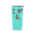 Laser Engraved I LOVE BEAVER Stainless Steel Powder Coated Tumbler