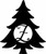 Wooden Christmas Tree Monogram
