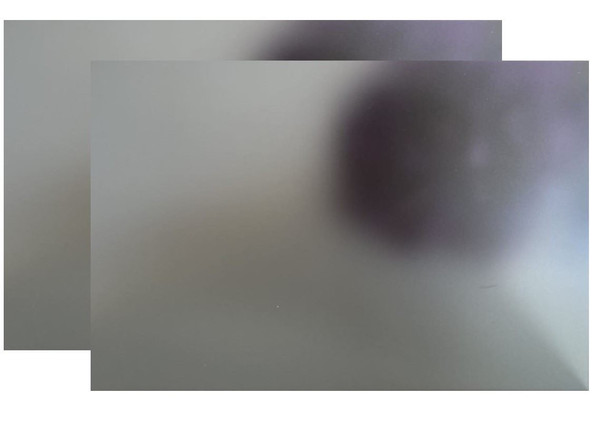 2 PACK Grey FROSTED Acrylic Plexiglass Sheets
