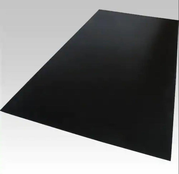 Black Cast Acrylic Plexiglass 1 Sheet 12" x 24", [1/8" Thick (3mm)] 