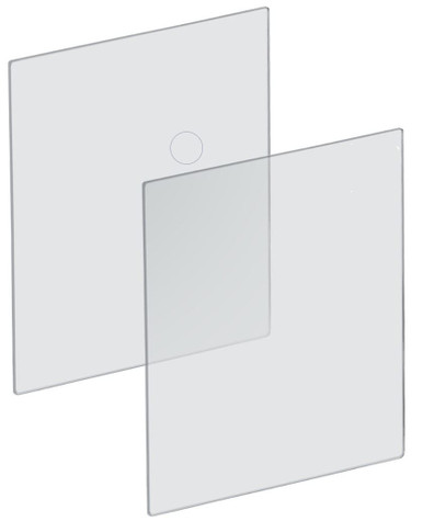 2 Pack Clear Polycarbonate Sheets - 12" X 24" X 0.25", Shatter-Resistant For Greenhouses, Windows, DIY