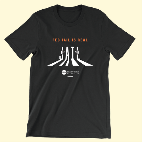 FEC Jail Is Real Jail (Black Unisex Tee)