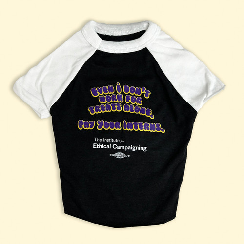 Treats Alone (Dog Baseball Tee)