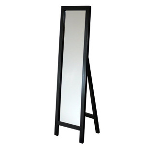 Contemporary Free-standing Floor Mirror in Espresso Wood Finish Q280-HWEFM9981