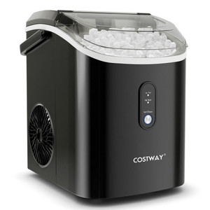 Nugget Countertop Ice Maker with Soft Chewable Pellet Ice-Black - Color: Black D681-ES10294US-BK