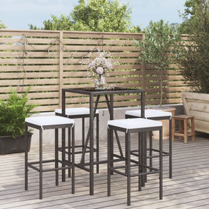 Garden Bar Set Black A949-3187632