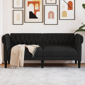 Chesterfield Sofa Black A949-372549