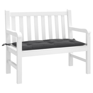 Garden Bench Cushion Melange Anthracite 100% Polyester A949-4002530