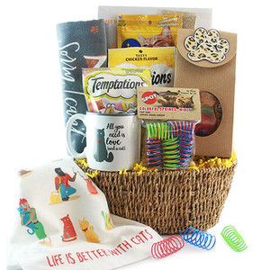 Cat & Mouse Game: Pet Cat Gift Basket Z954-DY-CATMOUSE