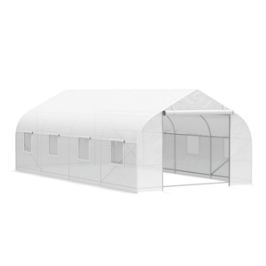 20' x 10' x 7' Greenhouse Walk-In Warm House T575-S0671295391