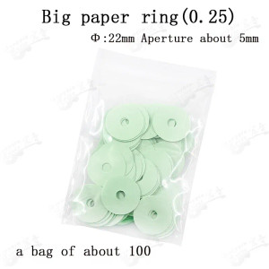 Color: green - Triomphe piano adjustment maintenance tools spare parts 021 022 size paper ring pape F640-12000016240244105