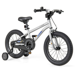 16-Inch Kids Bike Bicycle for Boys Girls 4-7 Adjustable with High Carbon Steel Frame-16 inches - Co D681-TS10165SL-16
