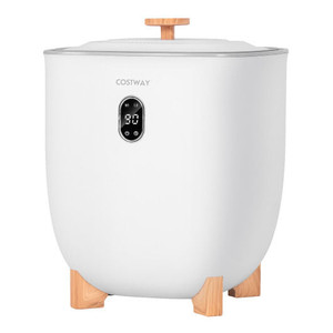 25L Towel Warmer Bucket with 2 Temperature Settings and Auto Shut Off-White - Color: White D681-ES10321US-WH
