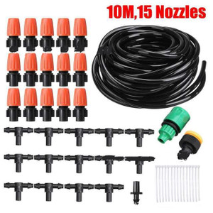 Color: 10meter set - Adjustable To Close The Irrigation And Cooling Sprinkler Q119-CJYL116662403CX