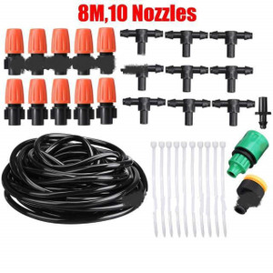 Color: 8meter set - Adjustable To Close The Irrigation And Cooling Sprinkler Q119-CJYL116662402BY