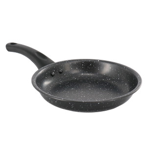 Gibson Home Delhi 8 Inch Round Nonstick Carbon Steel Frying Pan in Black D970-138334.01