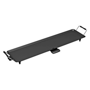 35 Inch Electric Griddle Teppanyaki Grill with Adjustable Temperature B593-ES10267BK