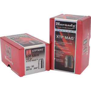 Hornady Traditional Pistol Bullets 50 Cal. .500 350 gr. XTP 50 box R557-1703390